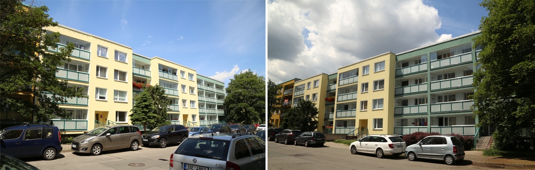 Revitalizace bytového domu Hrdličkova, Kloboukova 2203-2206, Praha